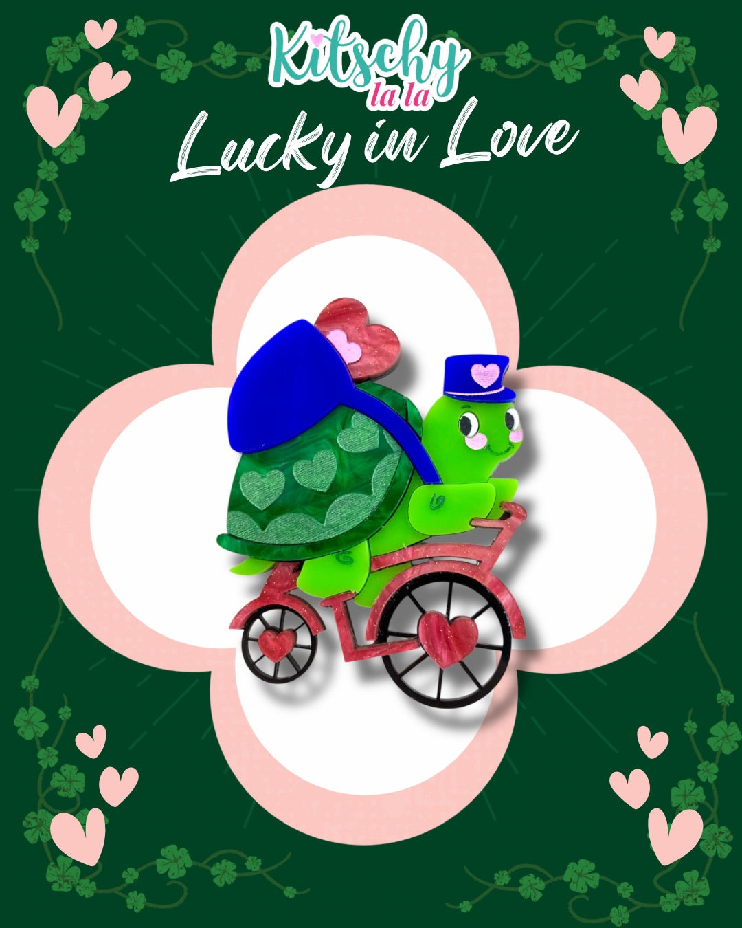 Delivering Love Brooch