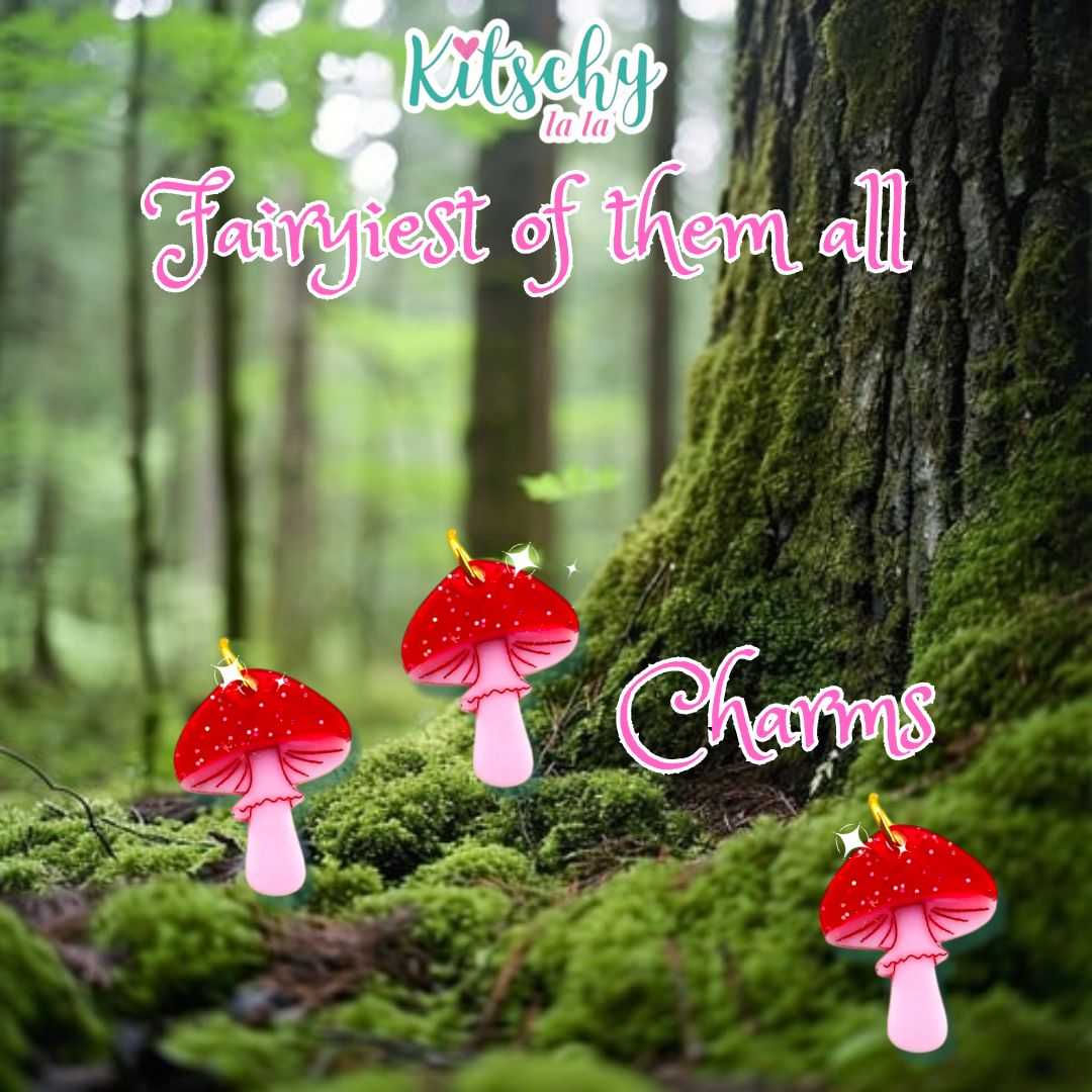 Fairy Mushroom Charm
