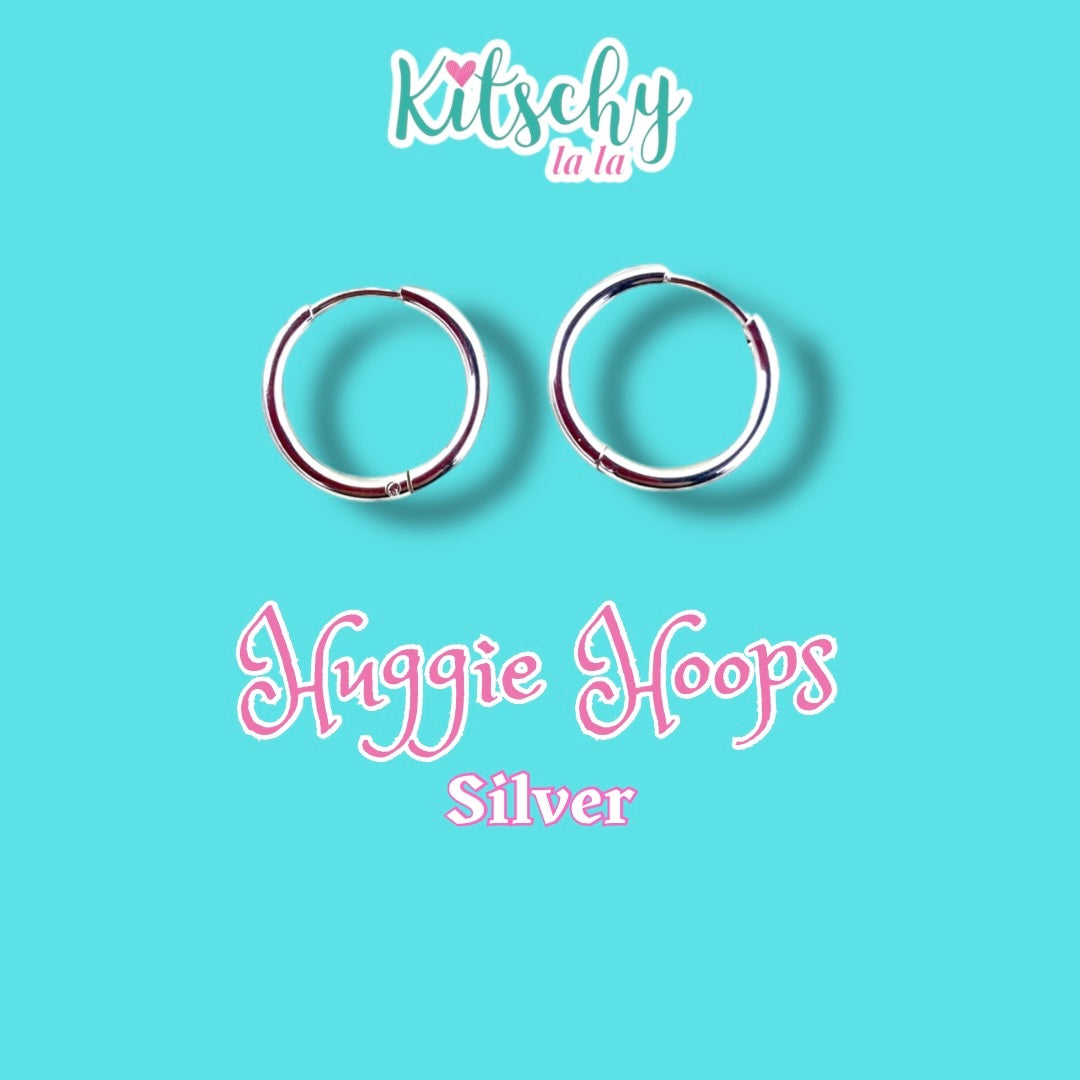 Huggie Hoops 18mm