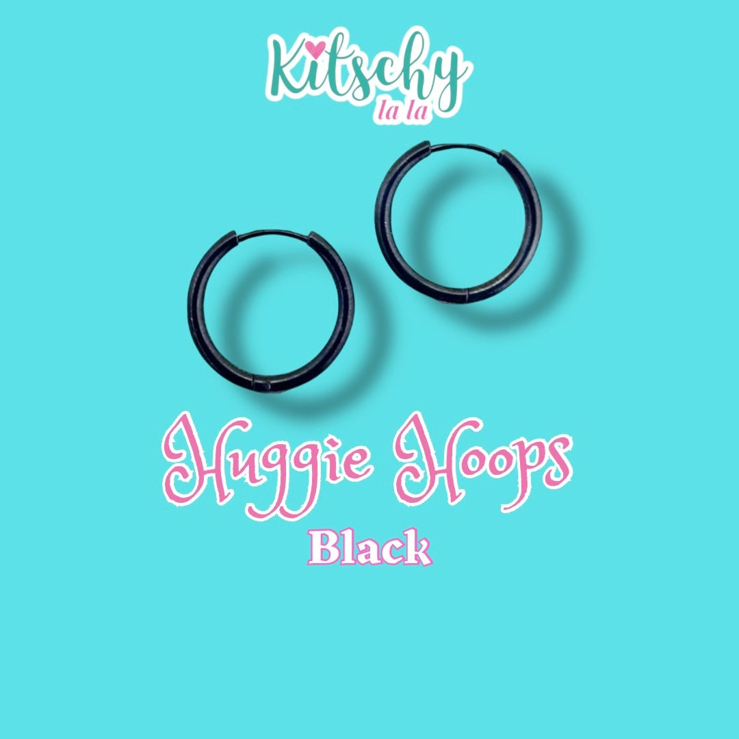 Huggie Hoops 18mm