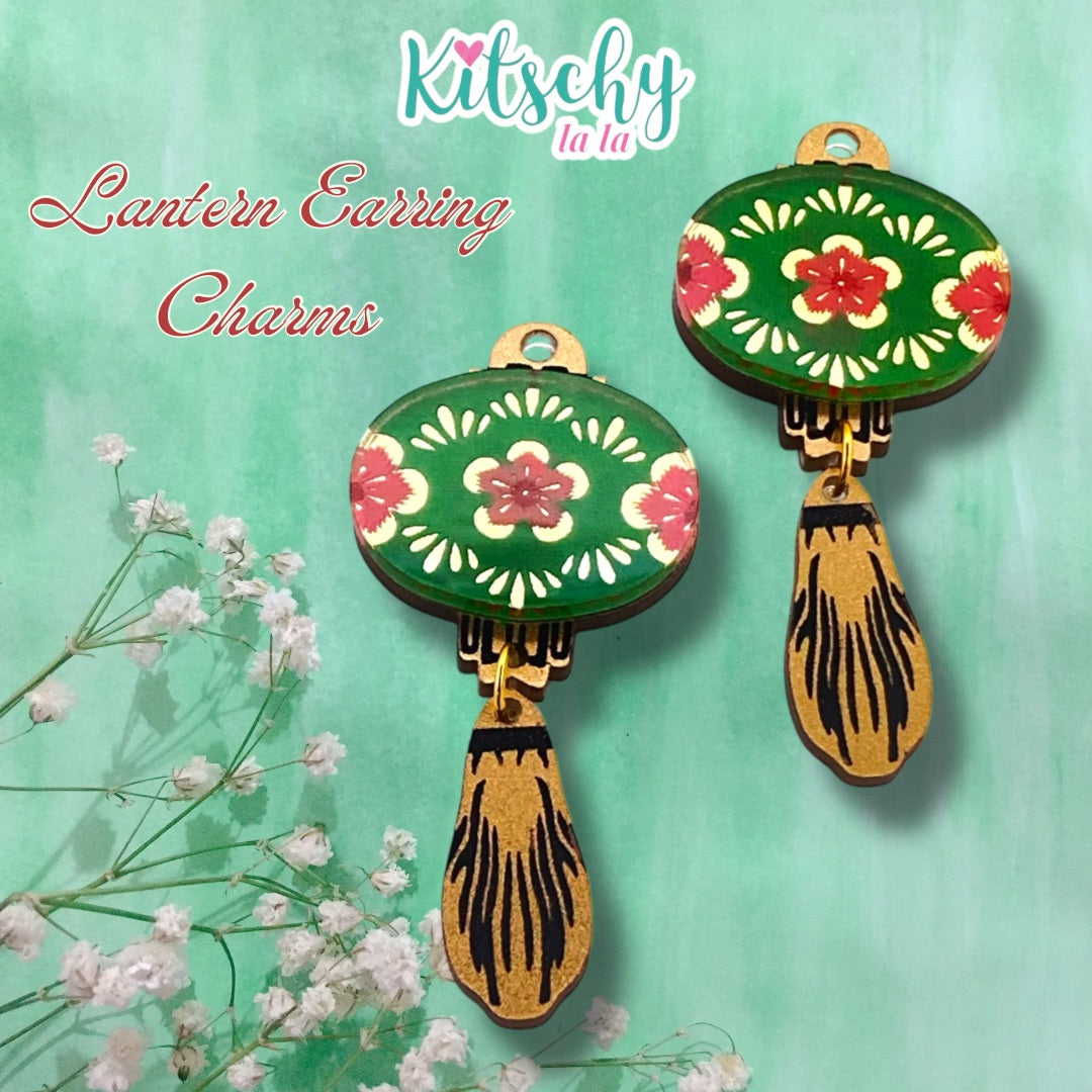 PRE ORDER Lantern Earring Charms
