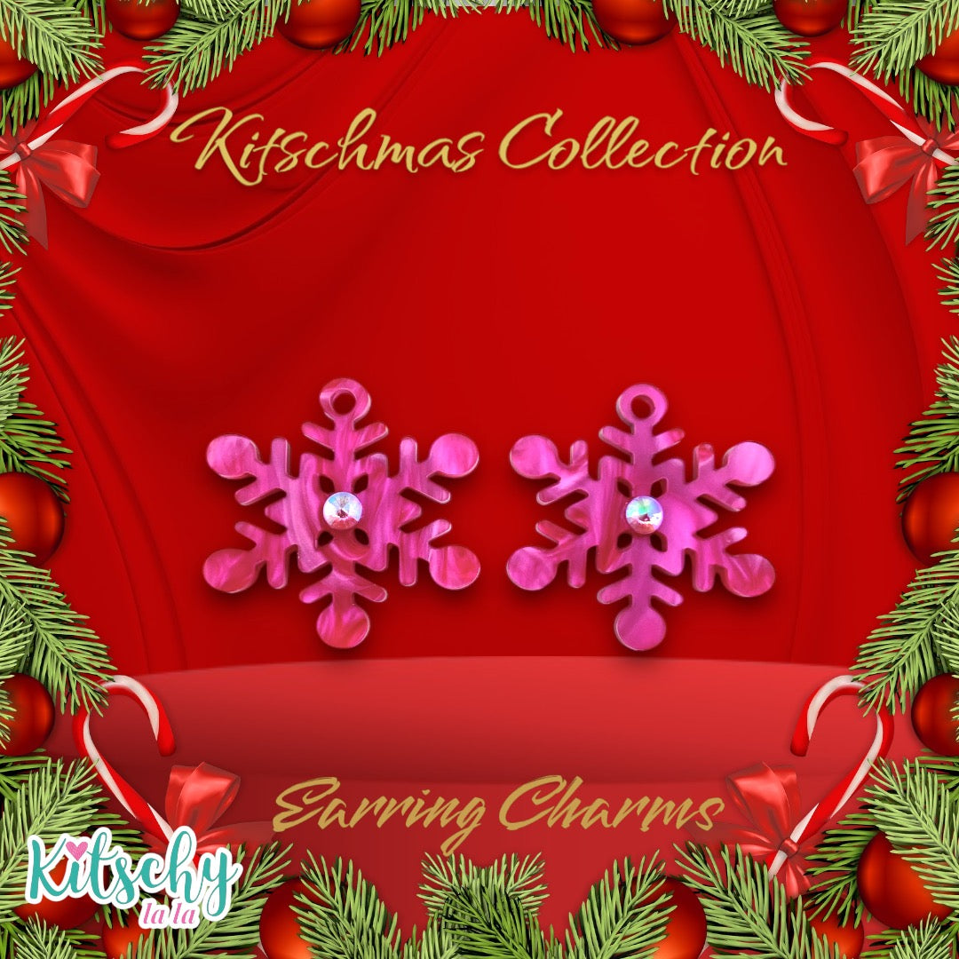 Snowflake Earring Charms