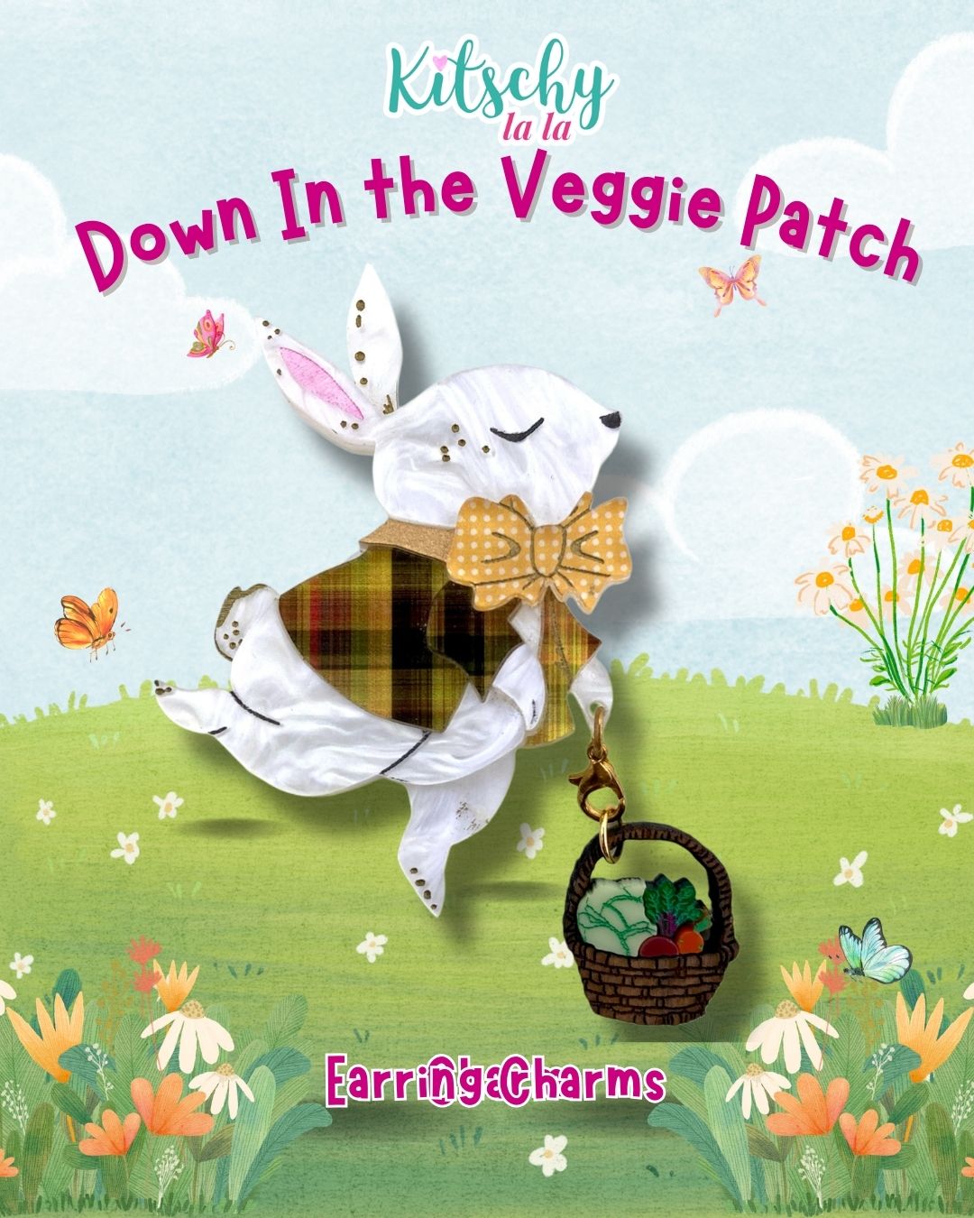 Veggie Basket Charm