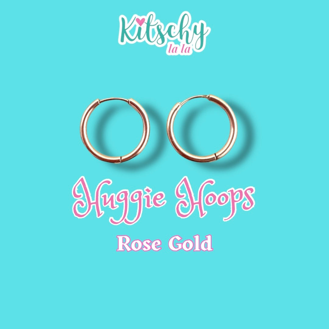 Huggie Hoops 18mm