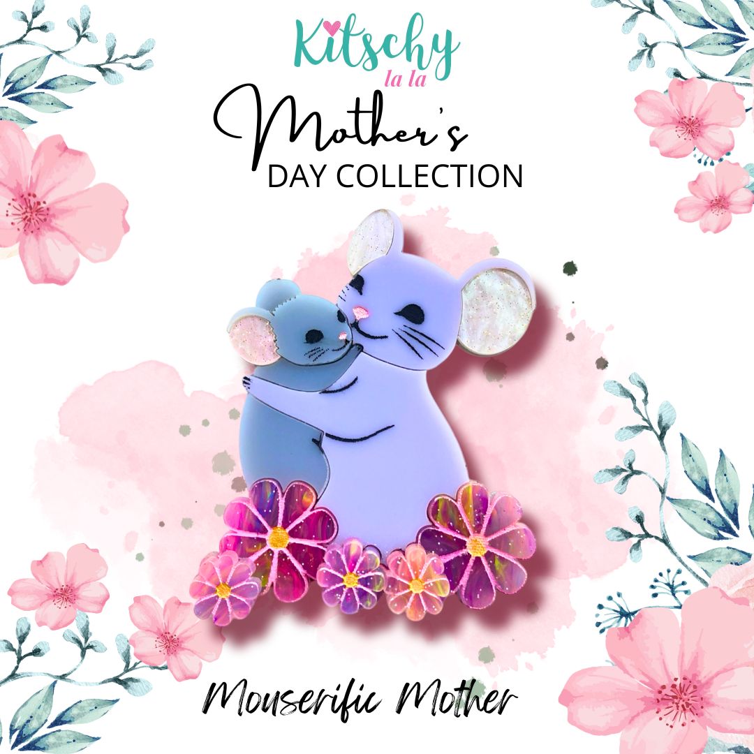 Mouserific Mother Brooch