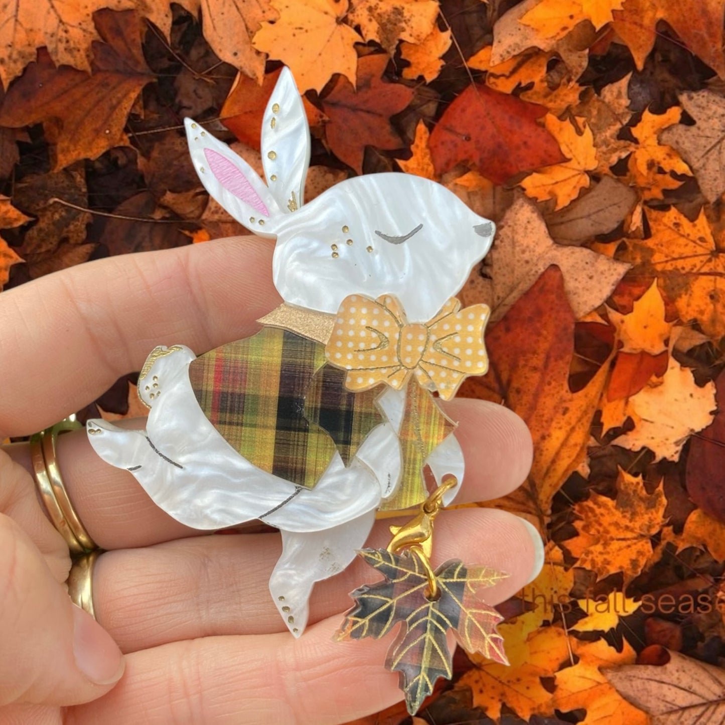 Autumn Leaf Charms