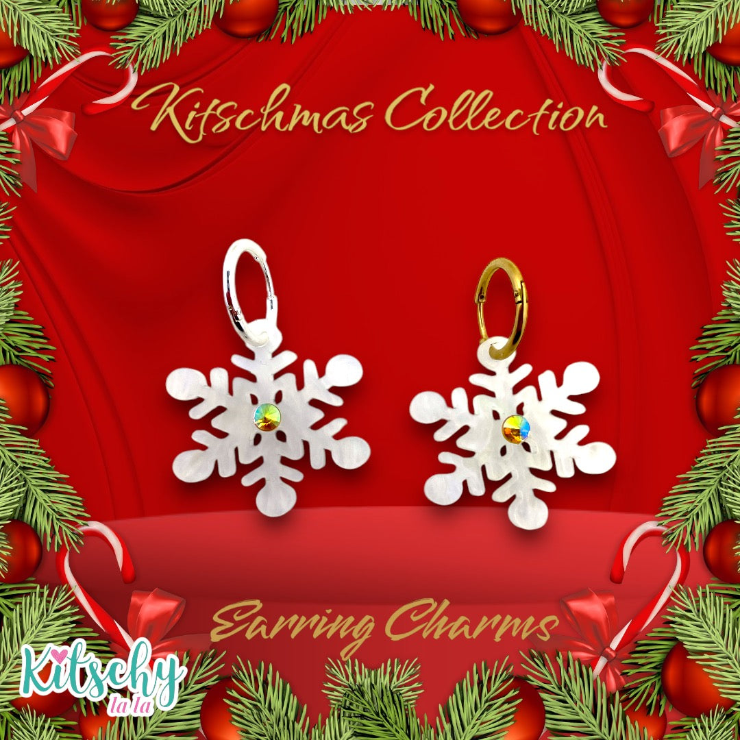 Snowflake Earring Charms