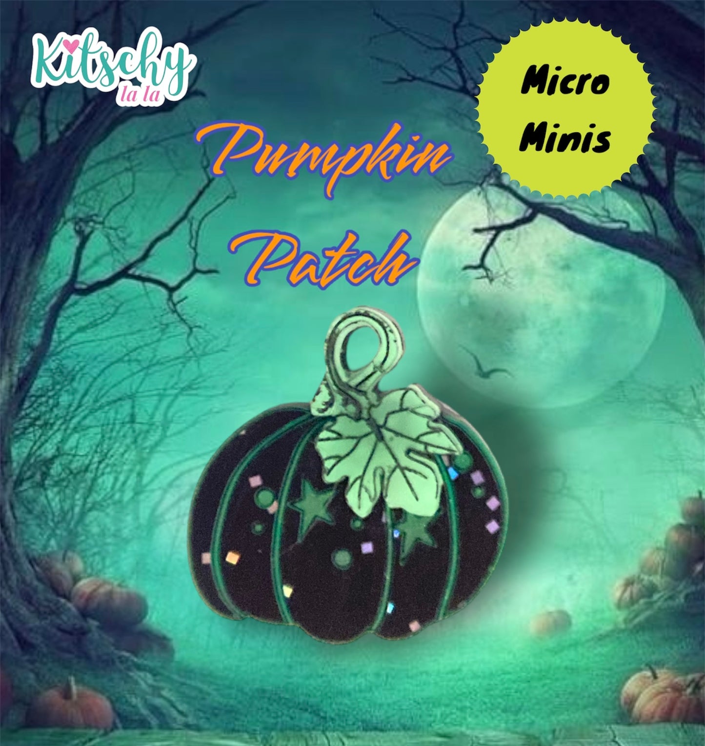 Micro Mini Pumpkin Brooch