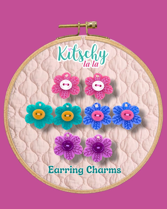 PRE ORDER Crochet Flower Earrings