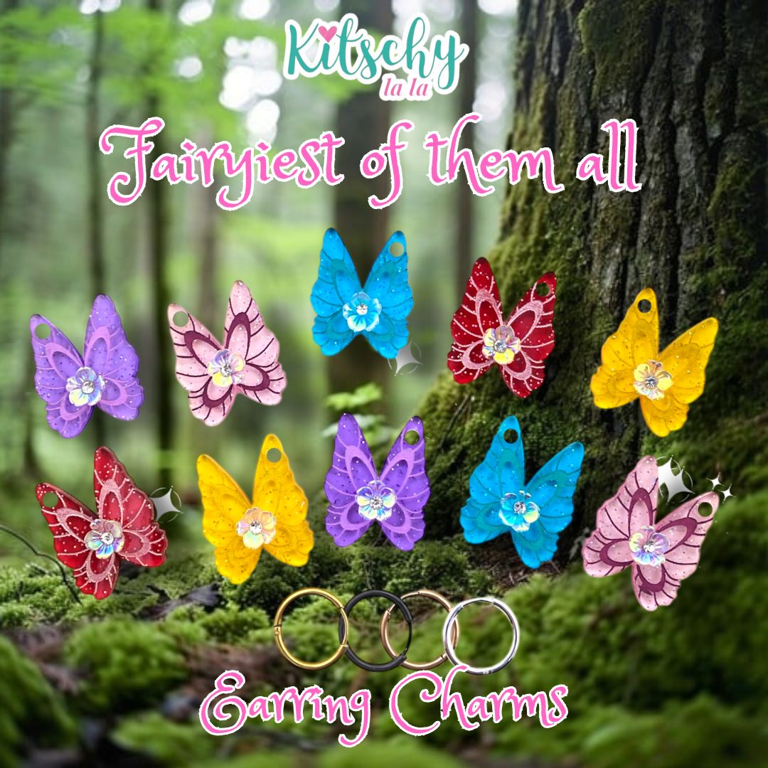 Fairy Wing Earring Charms