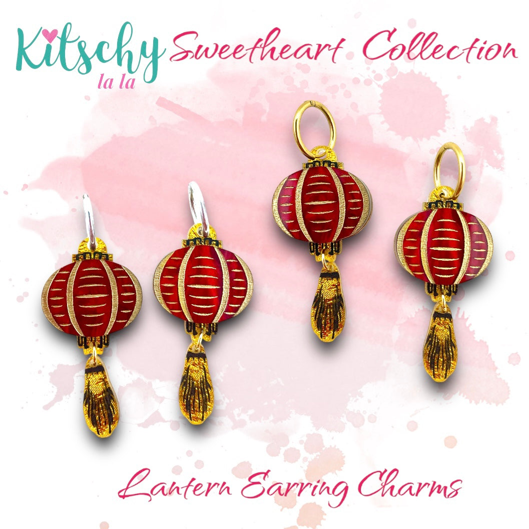 Lantern Earring Charms