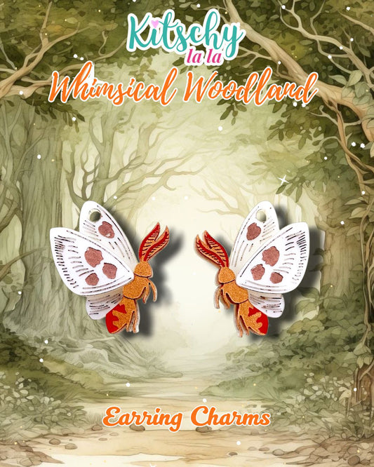 PRE ORDER Moth Earring Charms