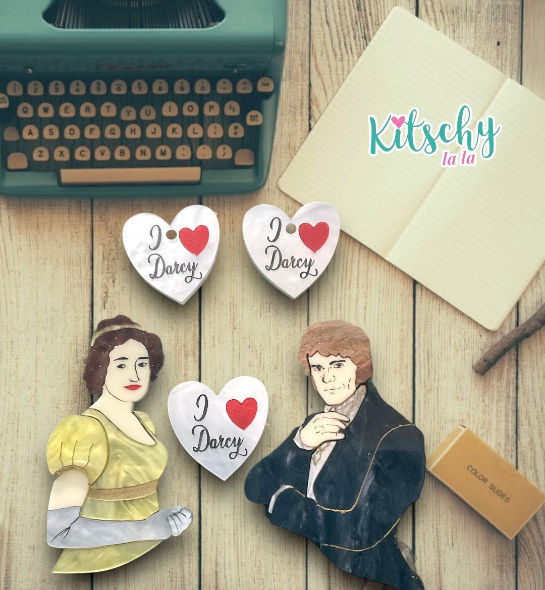 2nd Mr Darcy Brooch