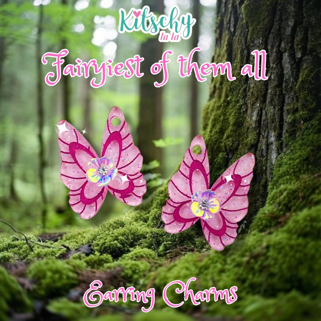 Fairy Wing Earring Charms