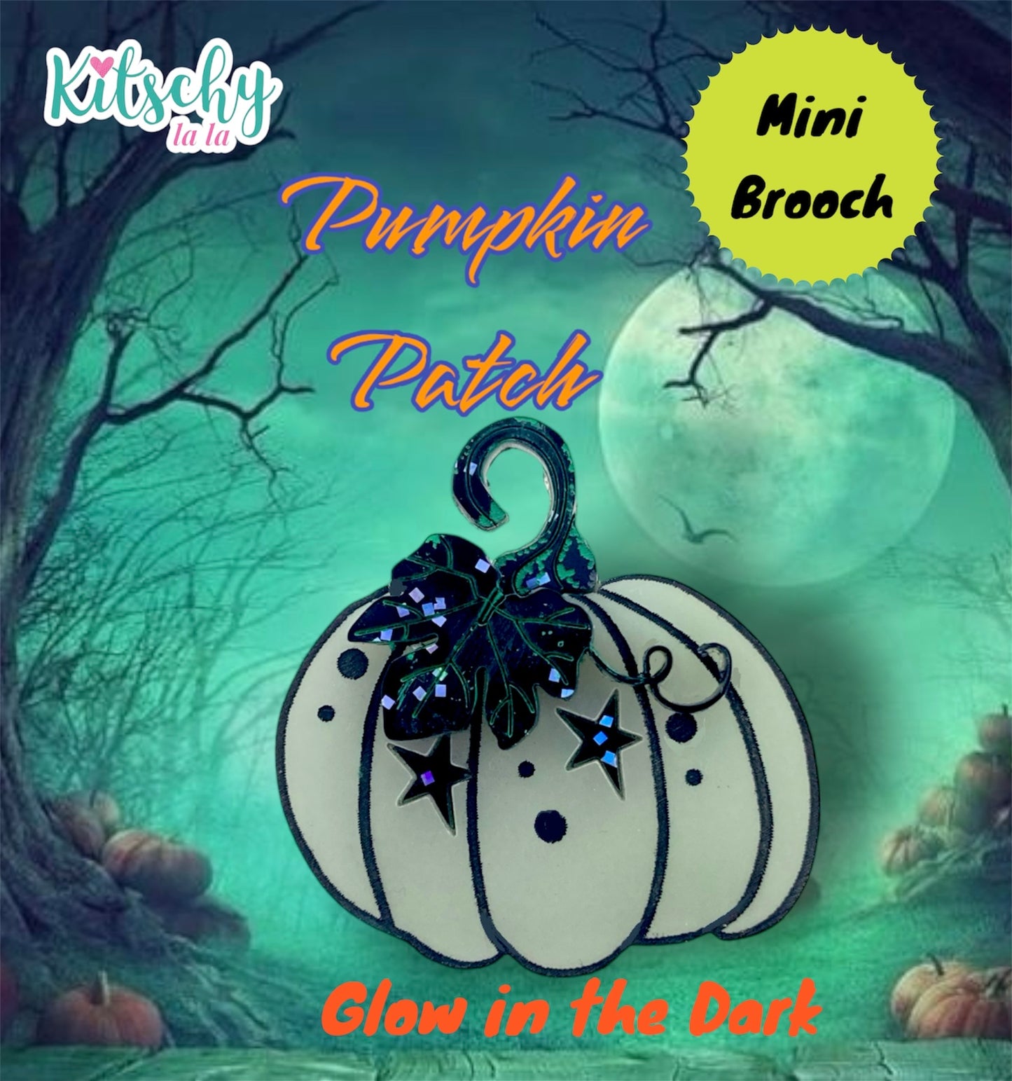 PMini Pumpkin Brooch