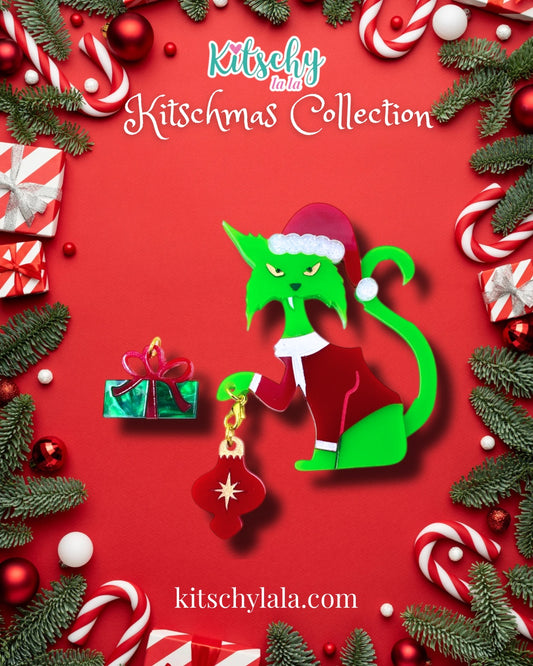PRE ORDER Grinchpuss Brooch