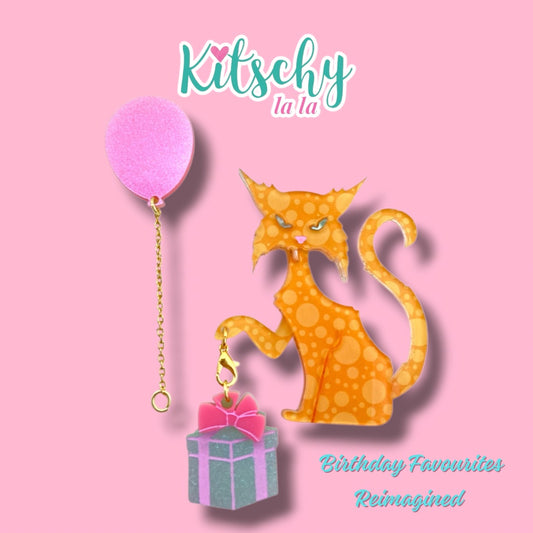 PRE ORDER Fang Interchangeable Brooch with Charms