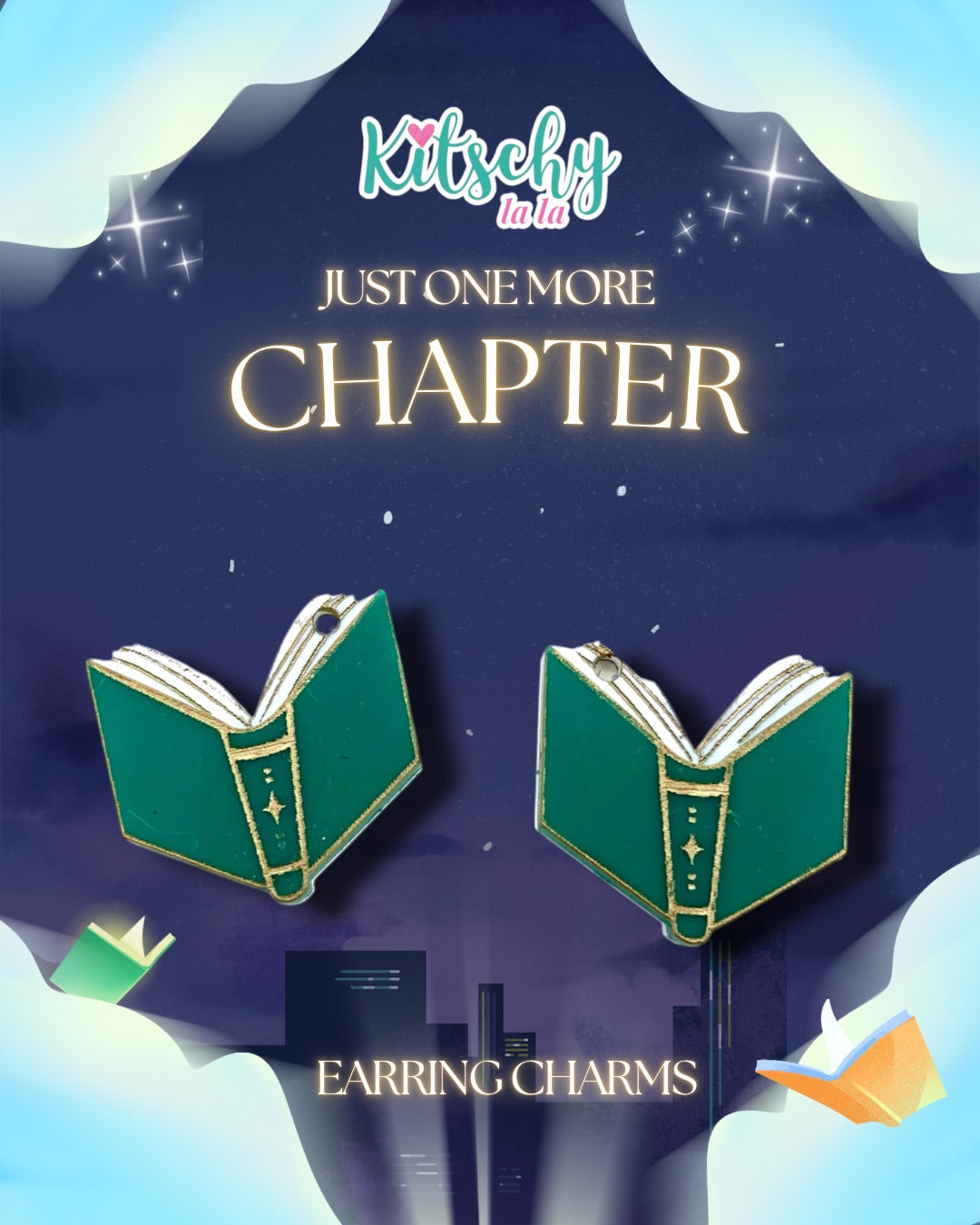 PRE ORDER Book Earring Charms
