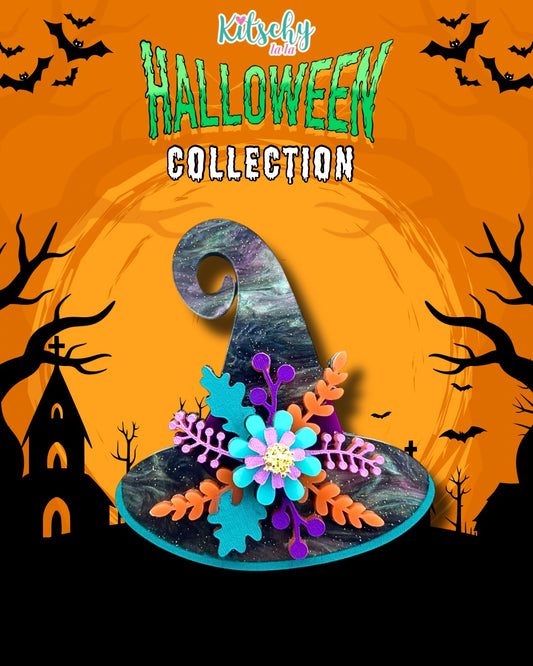 Witches Hat Corsage Brooch