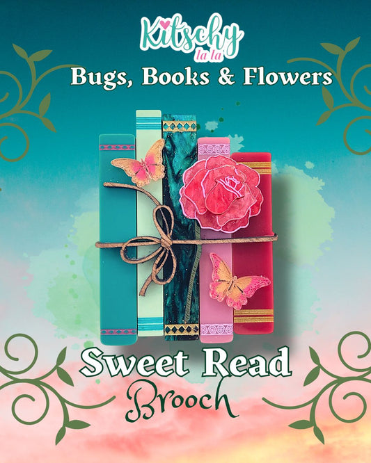 Sweet Read Brooch