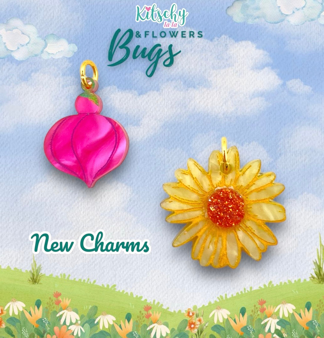 Flower Charms