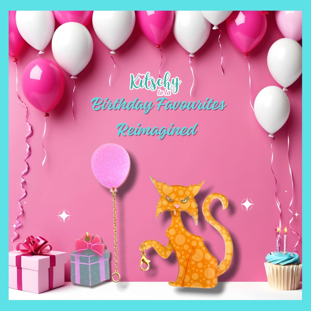 PRE ORDER Fang Interchangeable Brooch with Charms