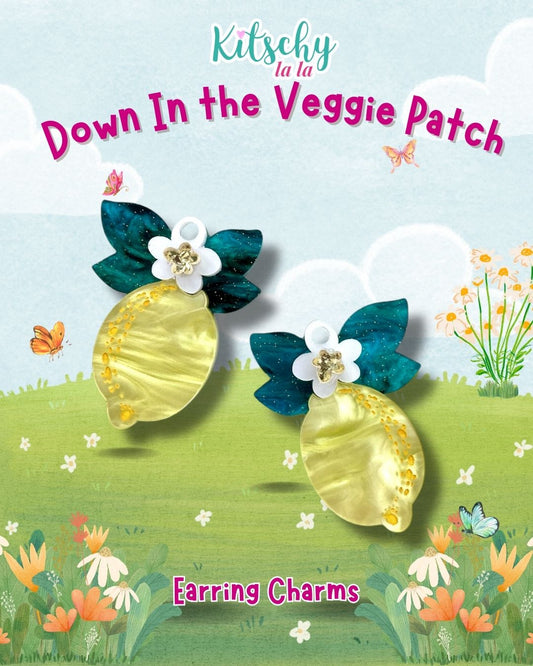 Lemon Earring Charms