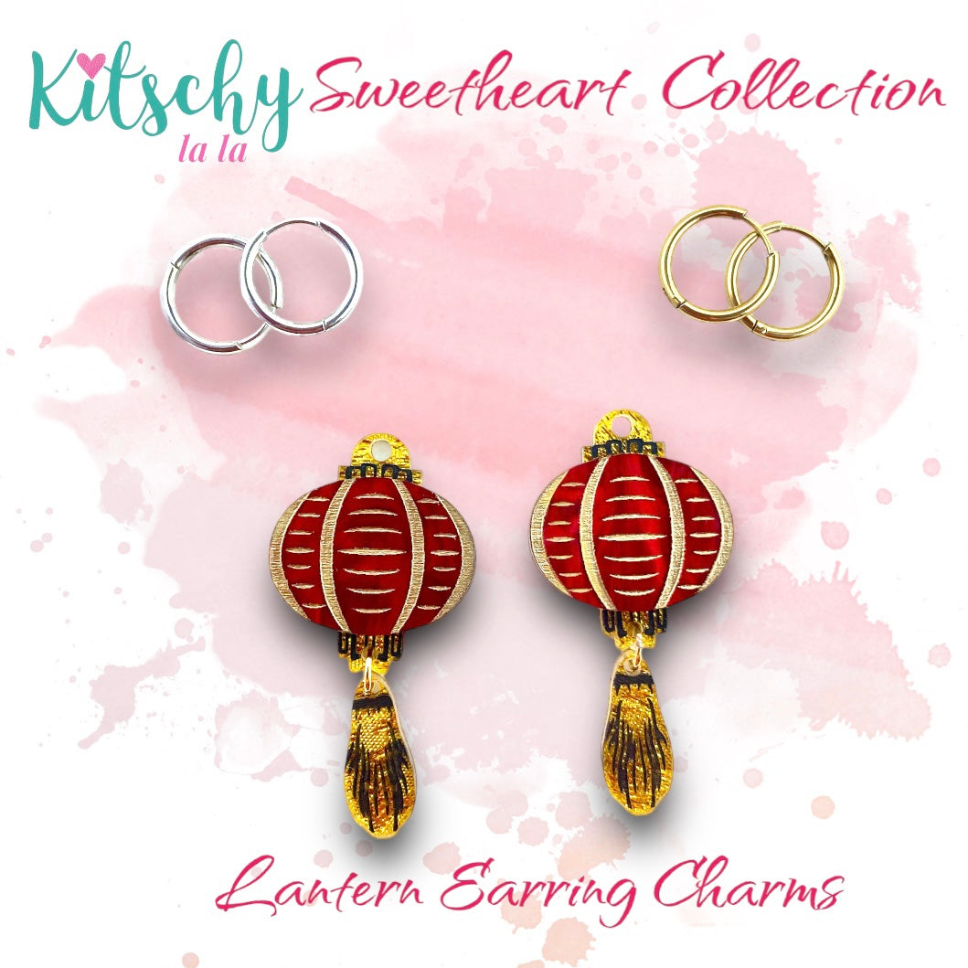 Lantern Earring Charms