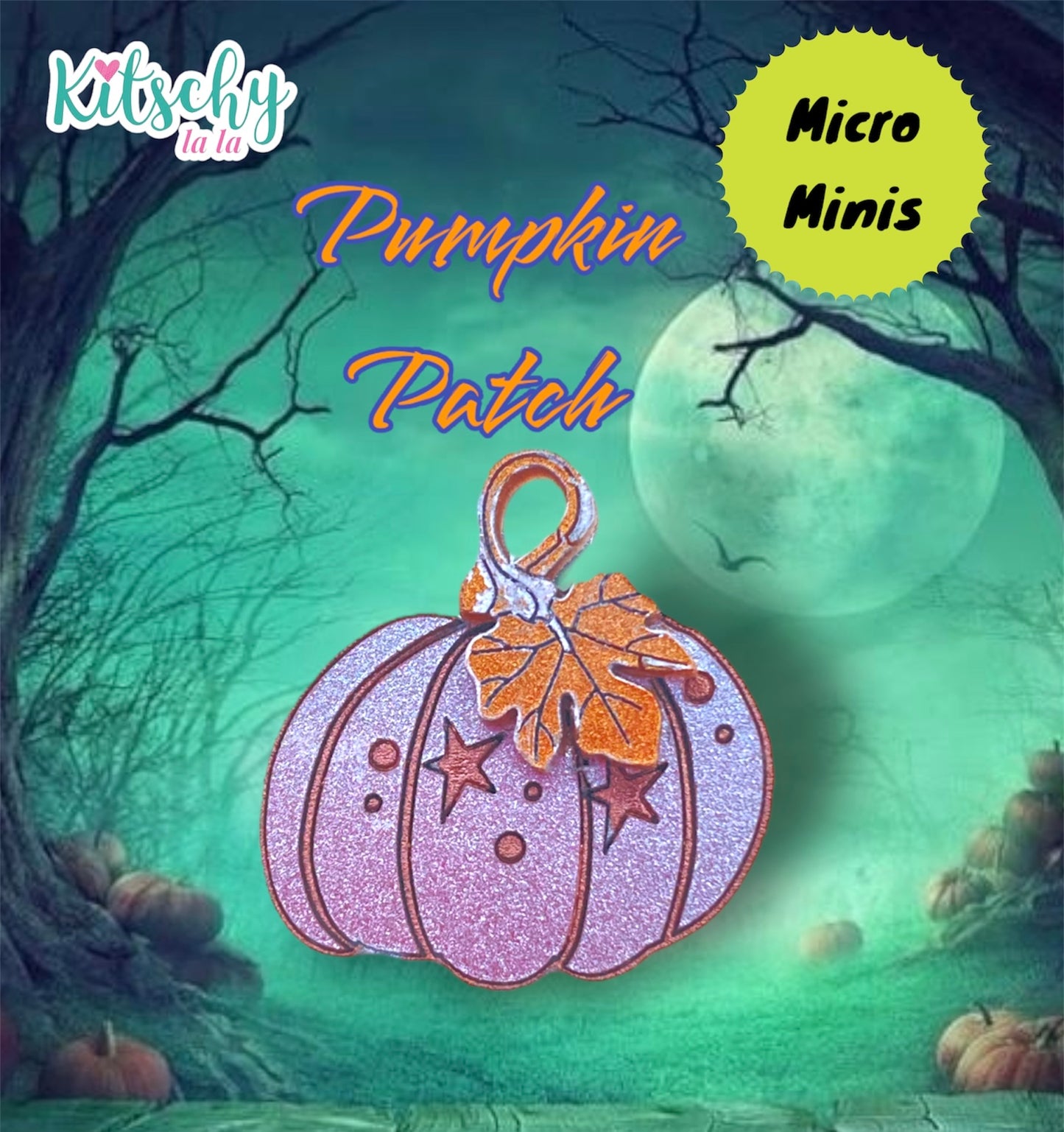 Micro Mini Pumpkin Brooch