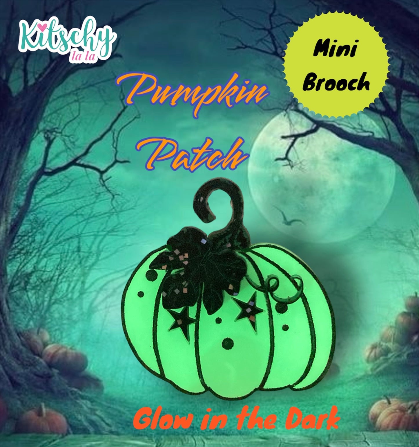 PMini Pumpkin Brooch