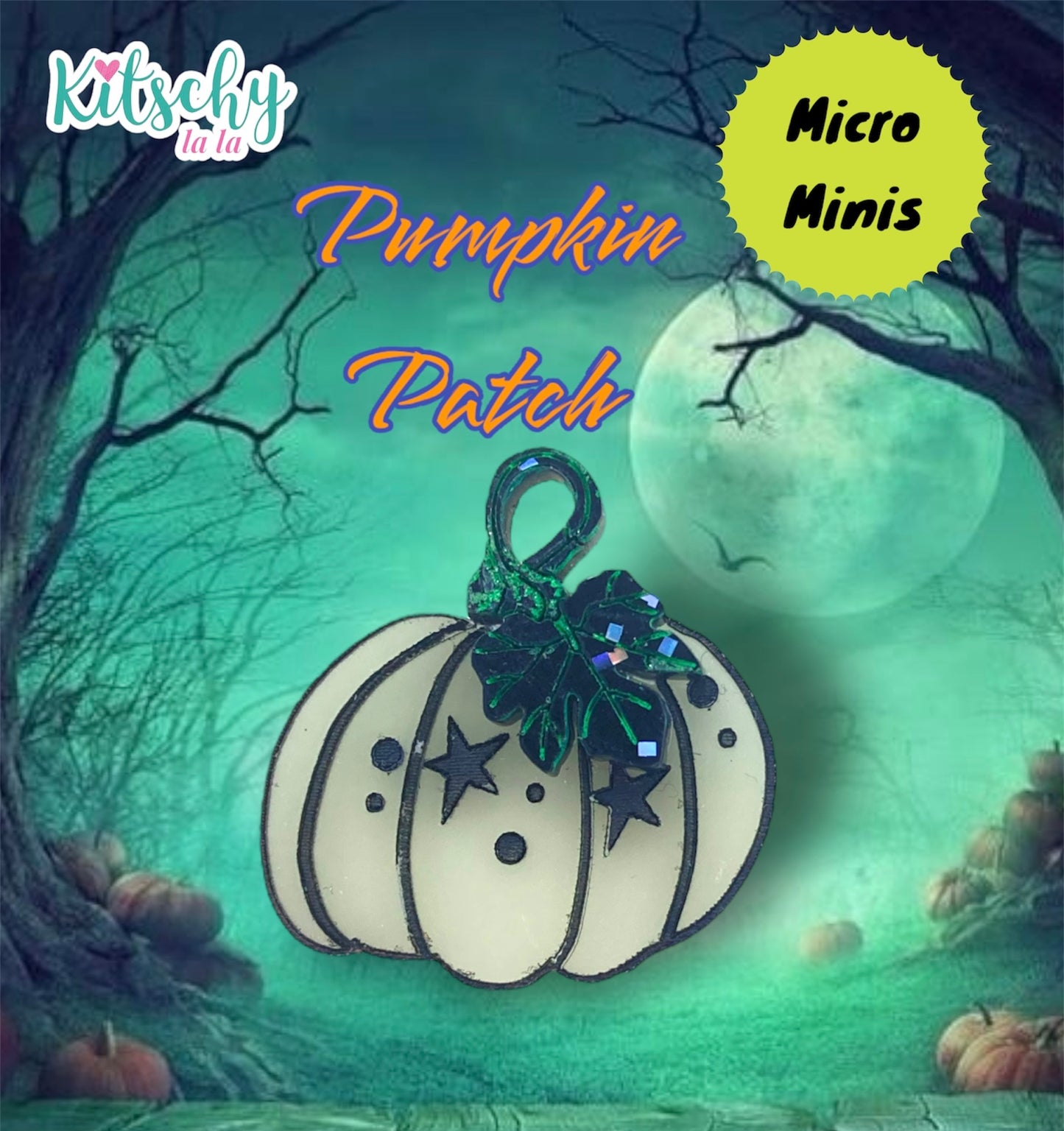 Micro Mini Pumpkin Brooch