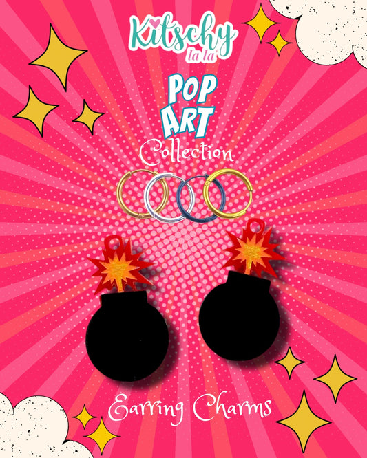 PRE ORDER Bomb Earring Charms