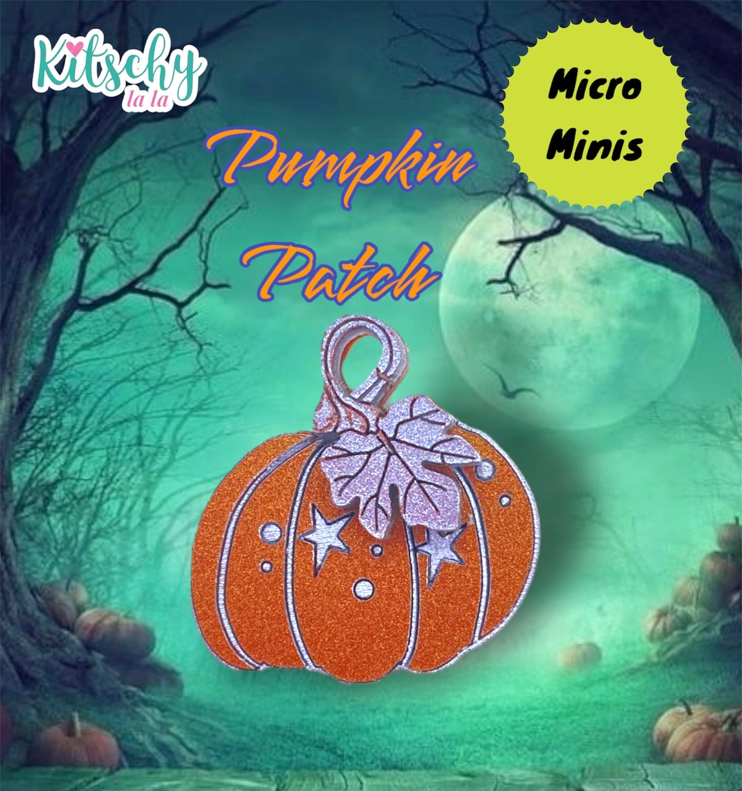 Micro Mini Pumpkin Brooch