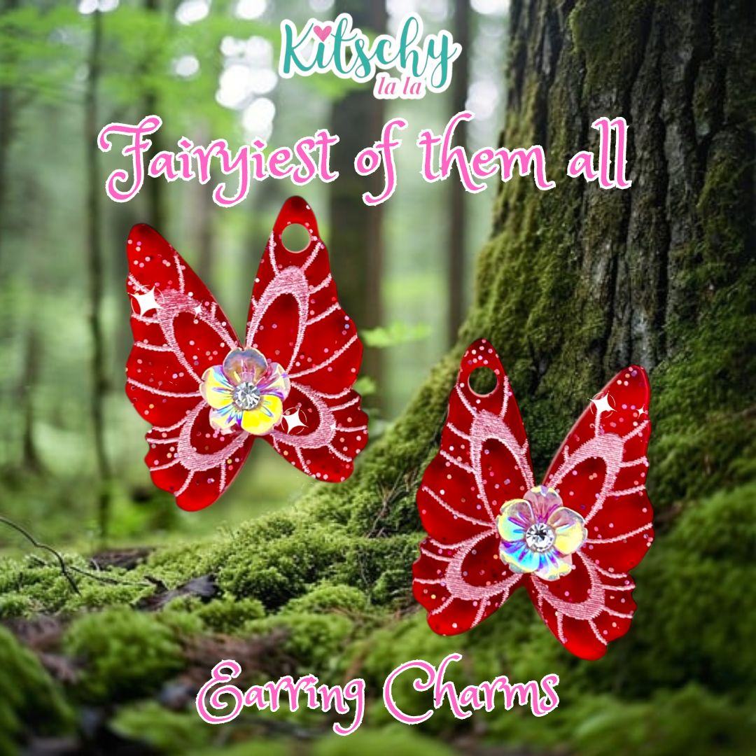 Fairy Wing Earring Charms