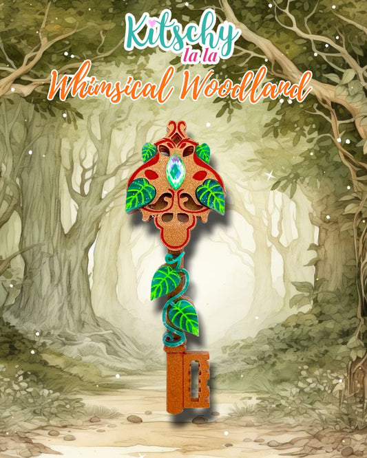 PRE ORDER Key to the Woodlands Brooch