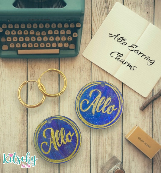 “Allo” Earring Charms