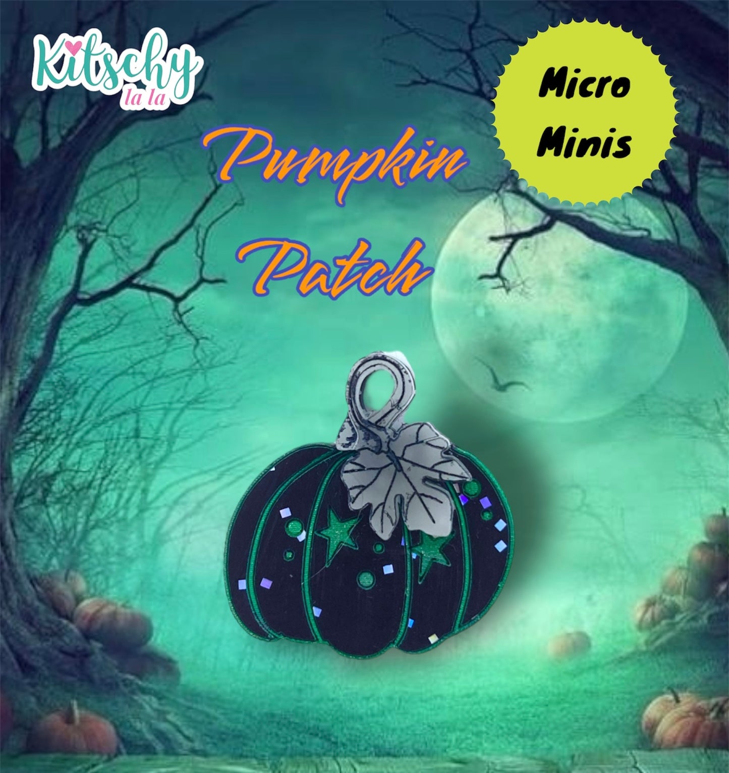 Micro Mini Pumpkin Brooch