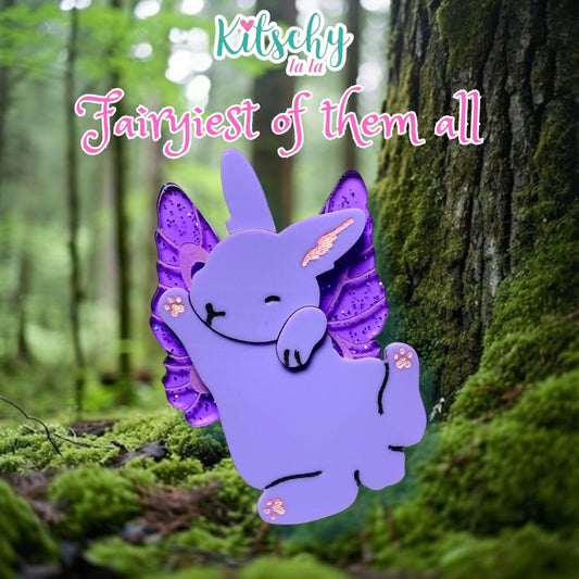 Flutter Bunny Brooch