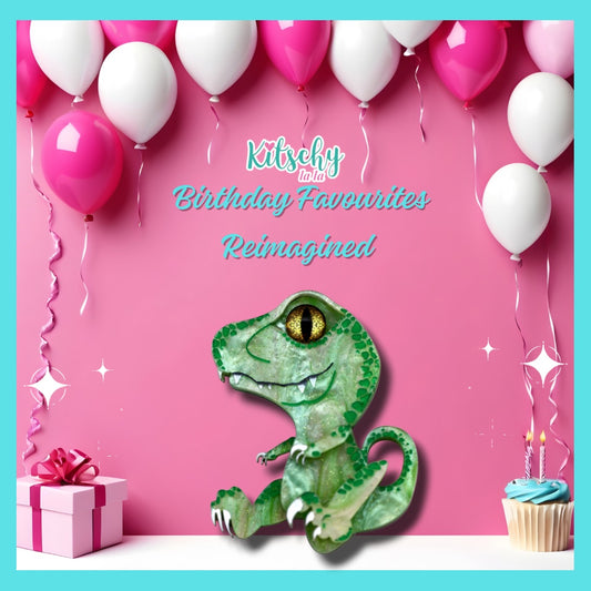 PRE ORDER Baby Dino Brooch