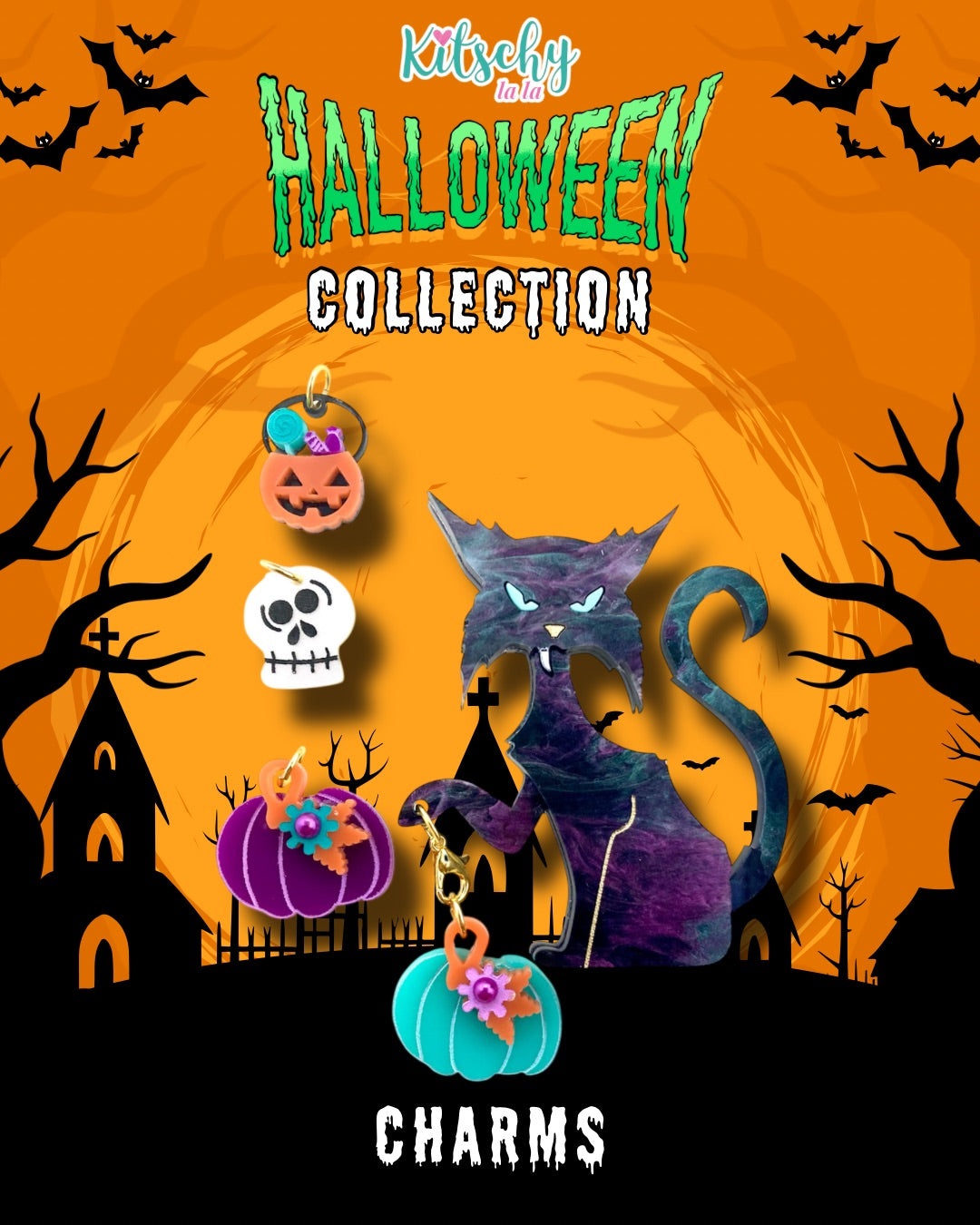 PRE ORDER Halloween Charms