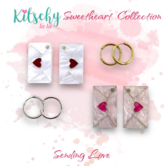 Sending Love Earring Charms