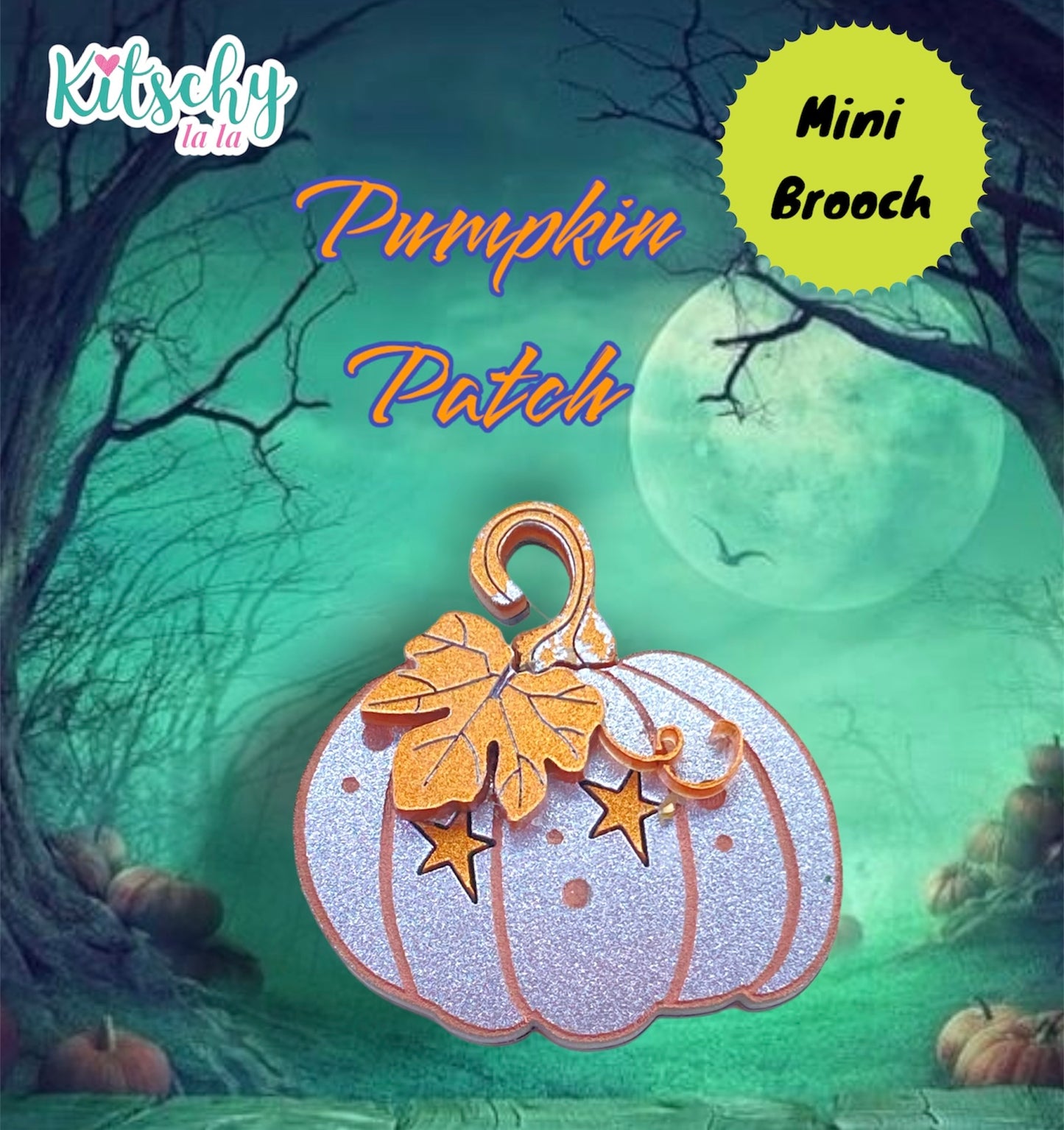 PMini Pumpkin Brooch