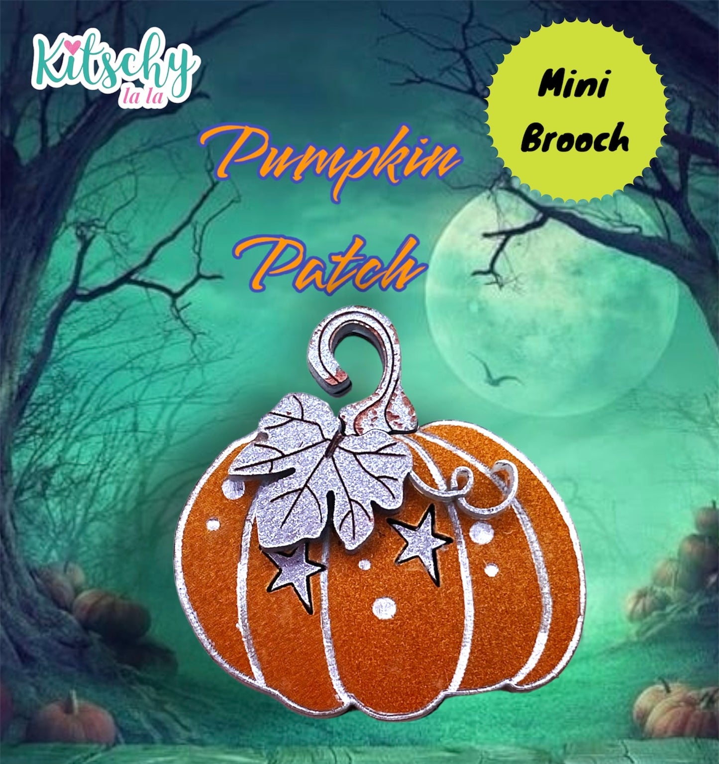 PMini Pumpkin Brooch