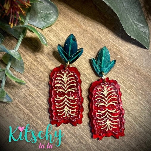 Bottlebrush Earrings